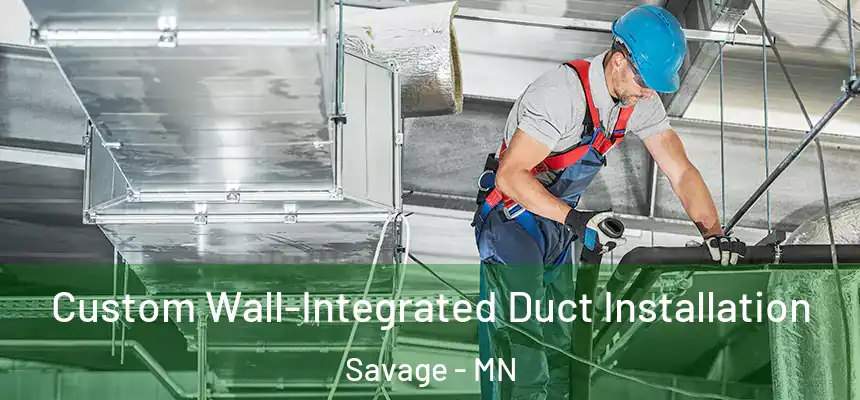  Custom Wall-Integrated Duct Installation Savage - MN